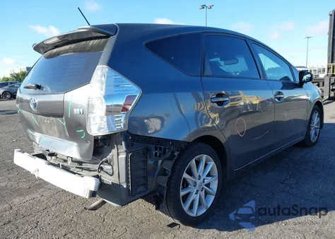 2013 Toyota Prius V Five z USA, uszkodzony, nr VIN JTDZN3EU6D3283398